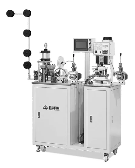 SYM-210A Fully Automatic Tape Attaching and Punching Combination Machine