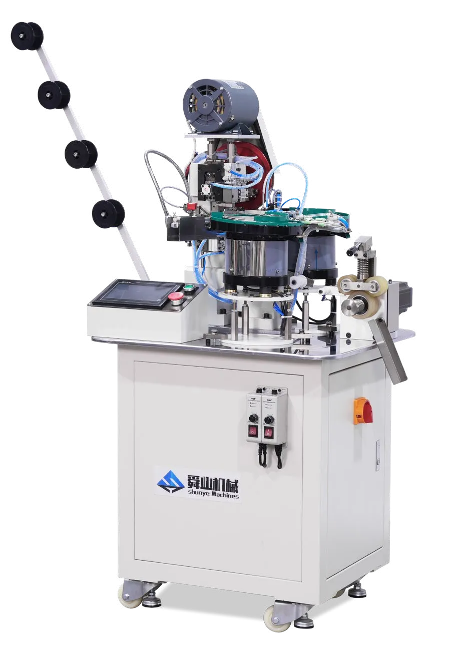 SYM-112A Fully Automatic Square Pin & Box Attaching Machine