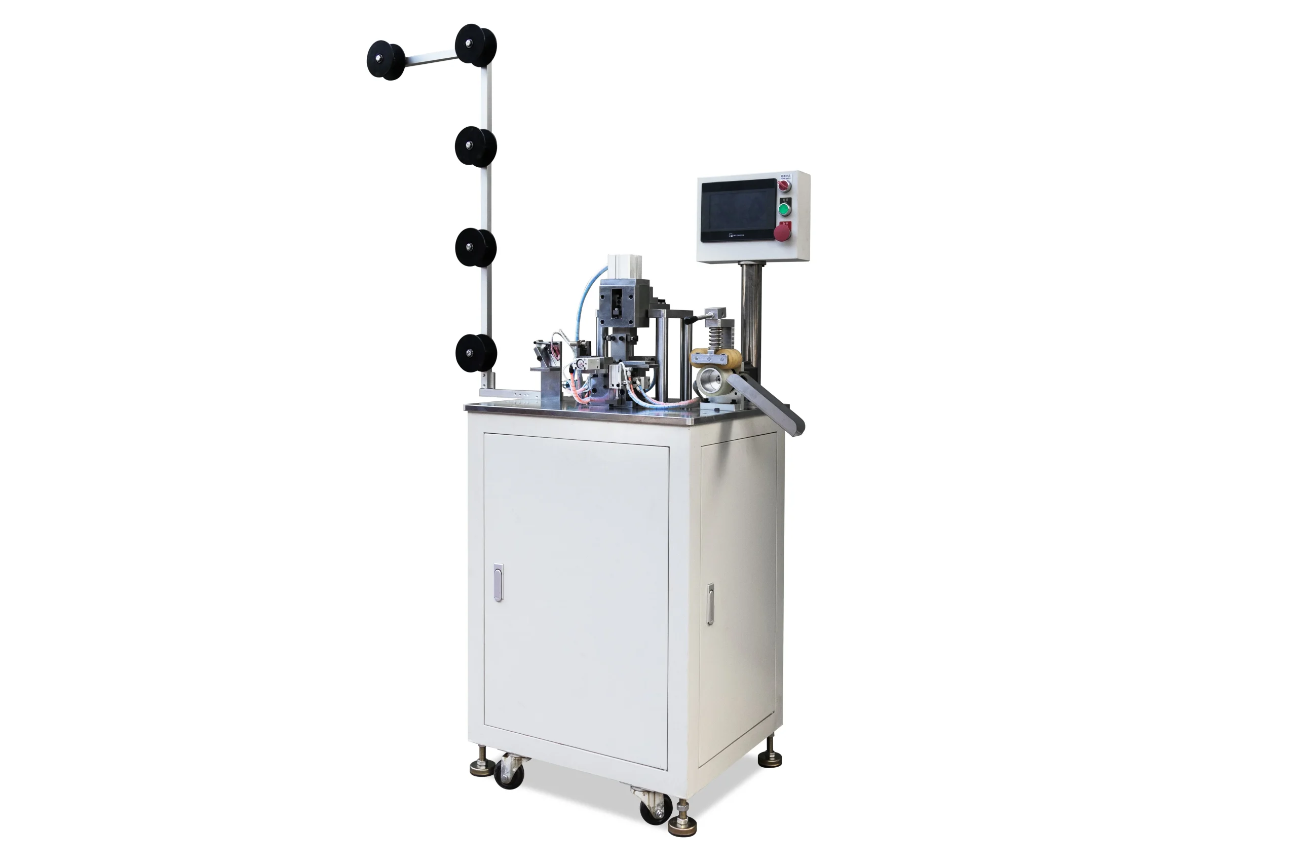 SYM-102A-2X Nylon Fully Automatic Ultrasonic Teeth Welding and Core Straightening Machine
