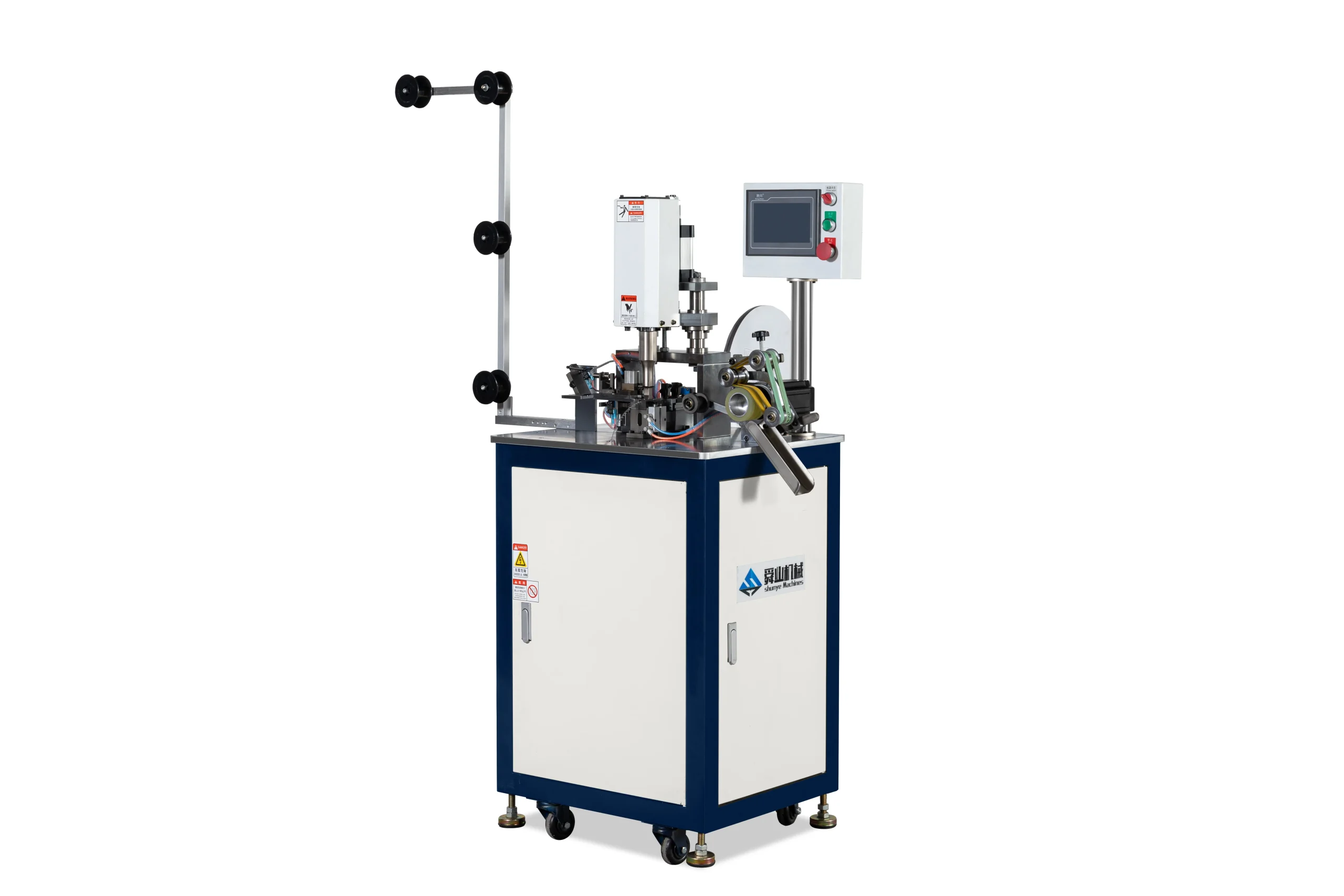 SYM-102A-T Fully Automatic Ultrasonic T-Bottom Stop Machine