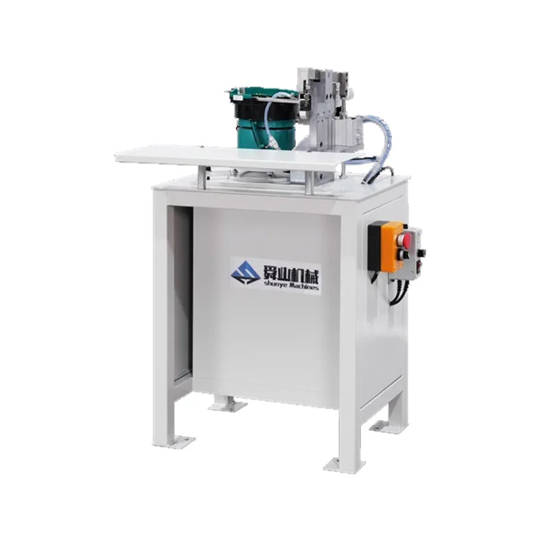 SYM-104M Metal Semi-Auto Pneumatic Top Stop Machine