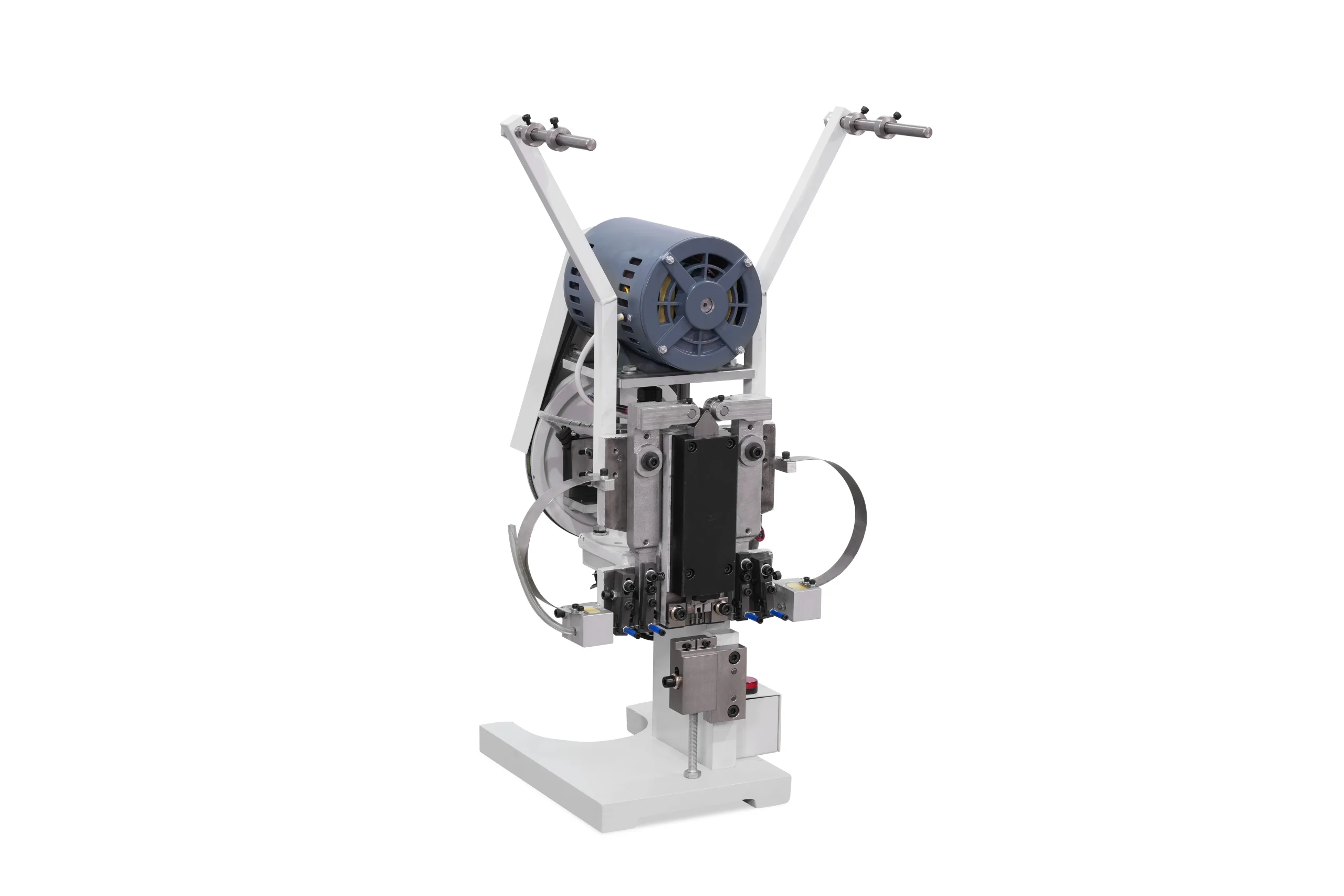 SYM-104N Nylon Semi-Automatic Top Stop Machine