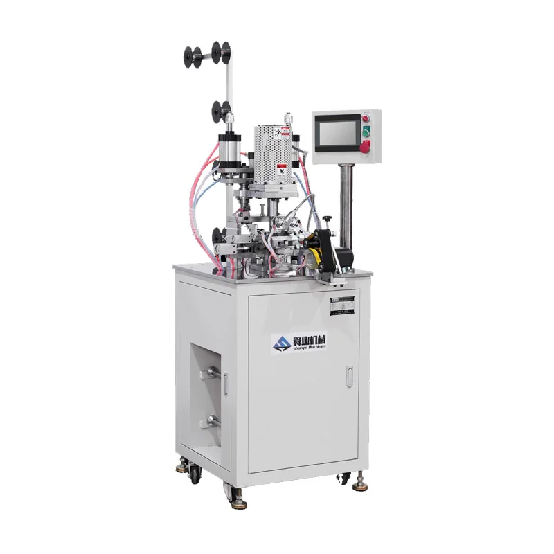SYM-104NA-C Nylon Auto Ultrasonic U-Shape Top Stop Machine