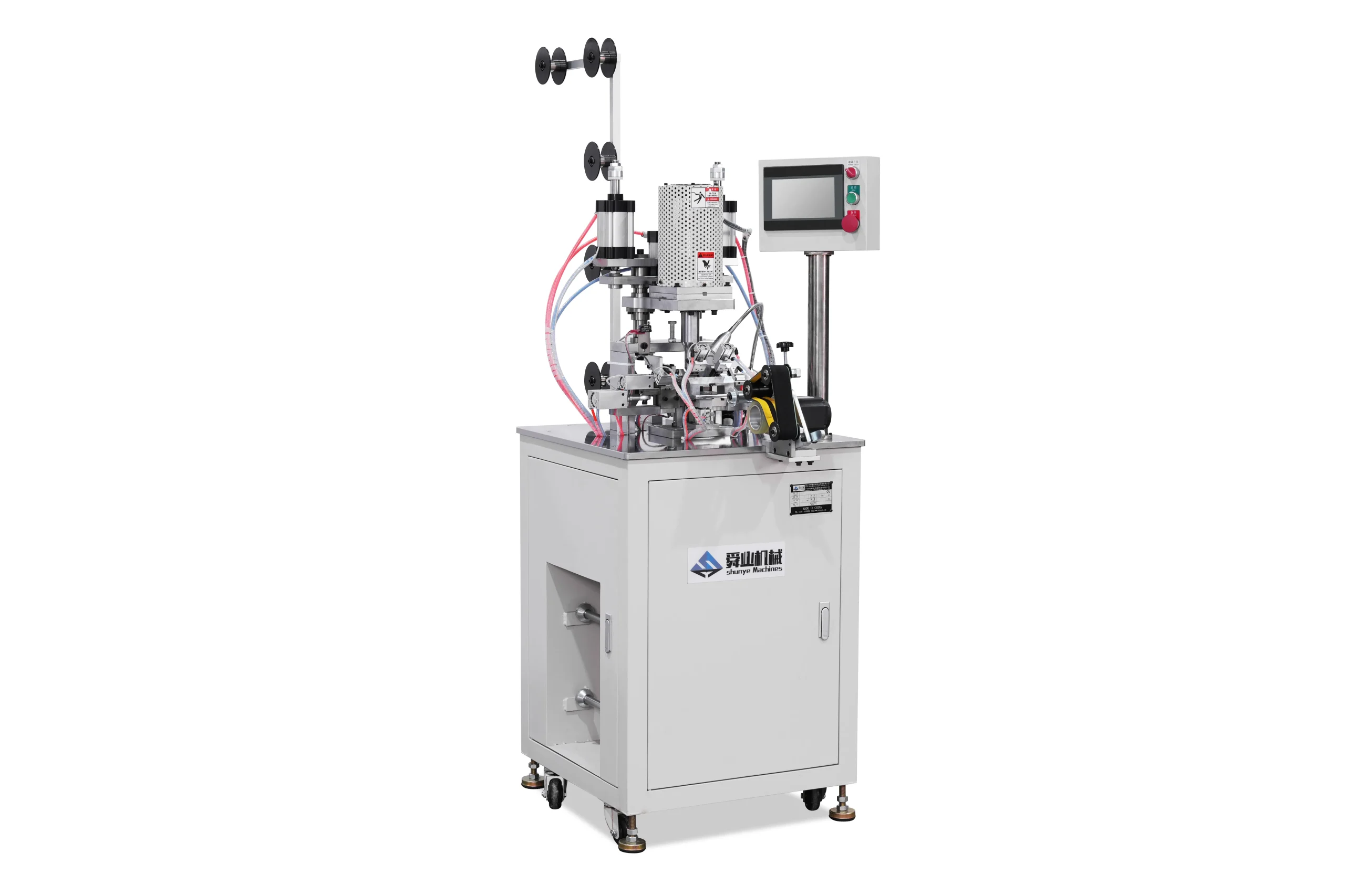 SYM-104NA-C Nylon Fully Automatic Ultrasonic U-Top Stop Machine