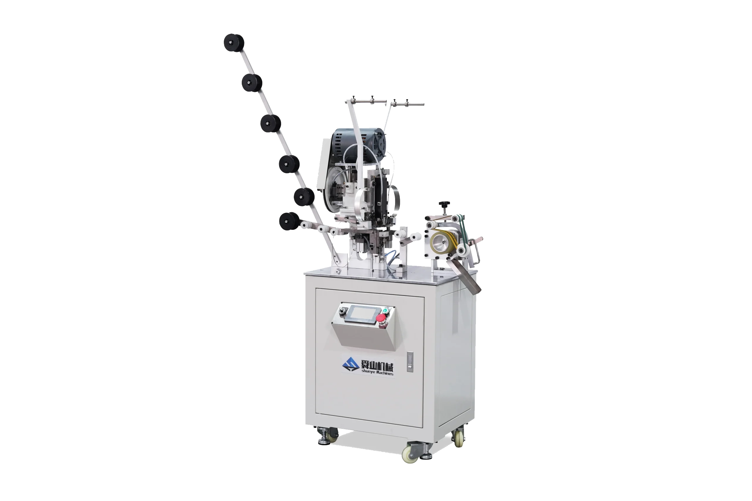 SYM-104NA Nylon Fully Automatic Top Stop Machine