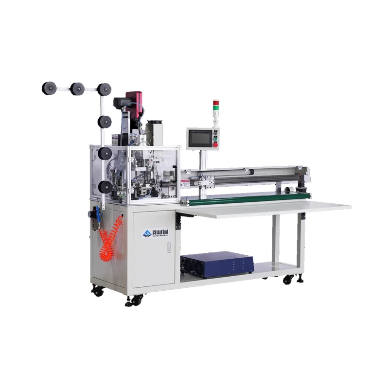 SYM-1102A-C Auto Ultrasonic Top Stop & Cutting Machine (Robotic Arm)