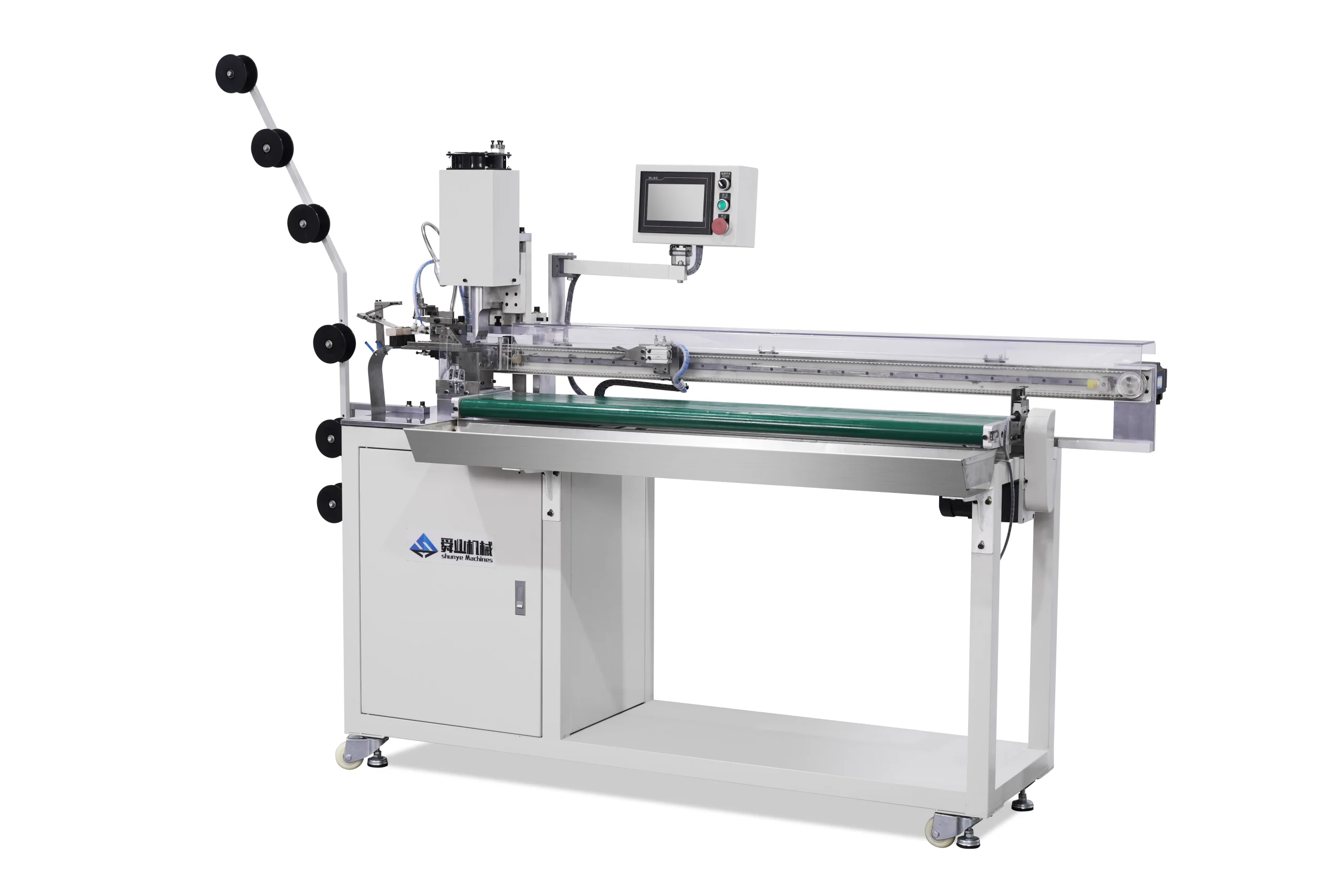 SYM-110A Fully Automatic Robotic Ultrasonic Open-End Cutting Machine