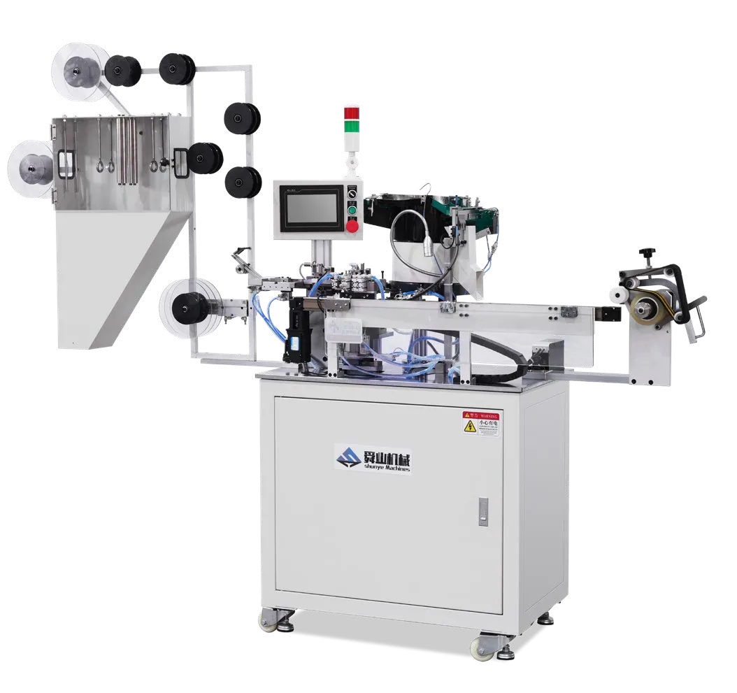 SYM-202A Fully Automatic Slider Attaching and Chain Zipping Machine